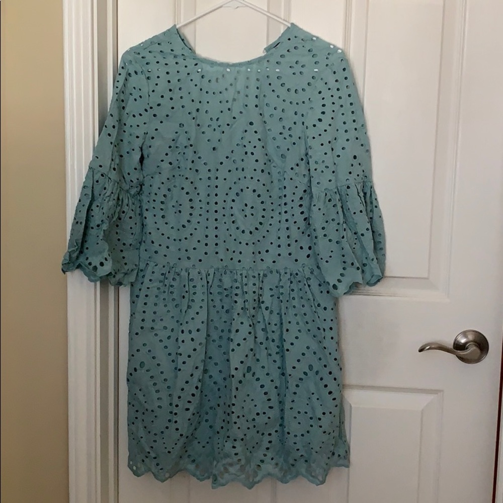 Eyelet dress